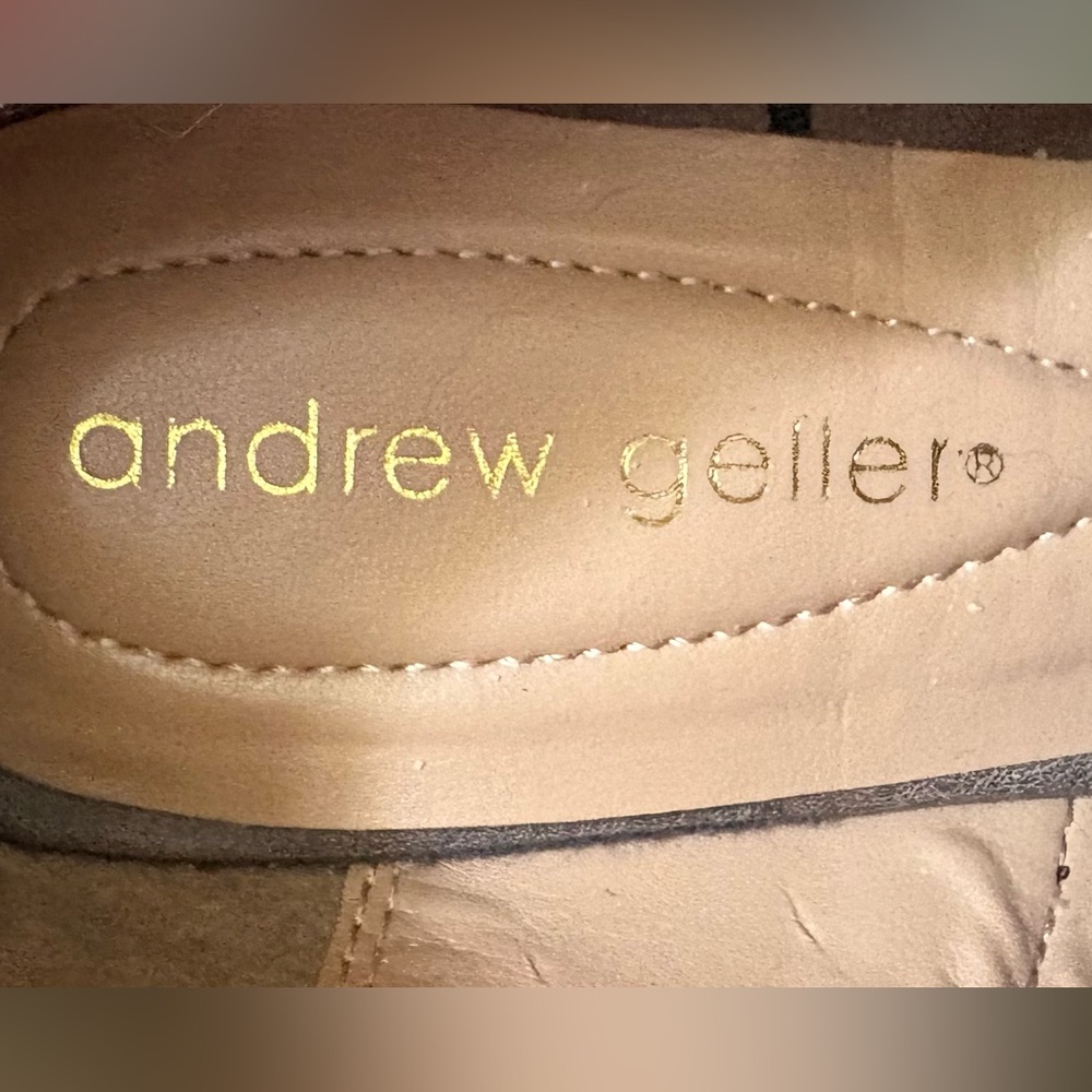 ANDREW GELLER Leather Cahoot Shoes - Picture 8 of 8